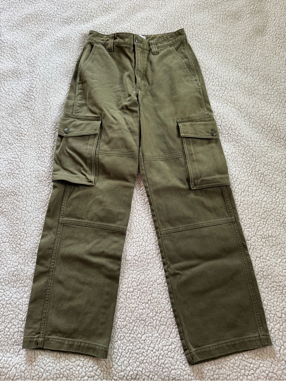 TNA Olive Green Women's Cargo Style Pants
